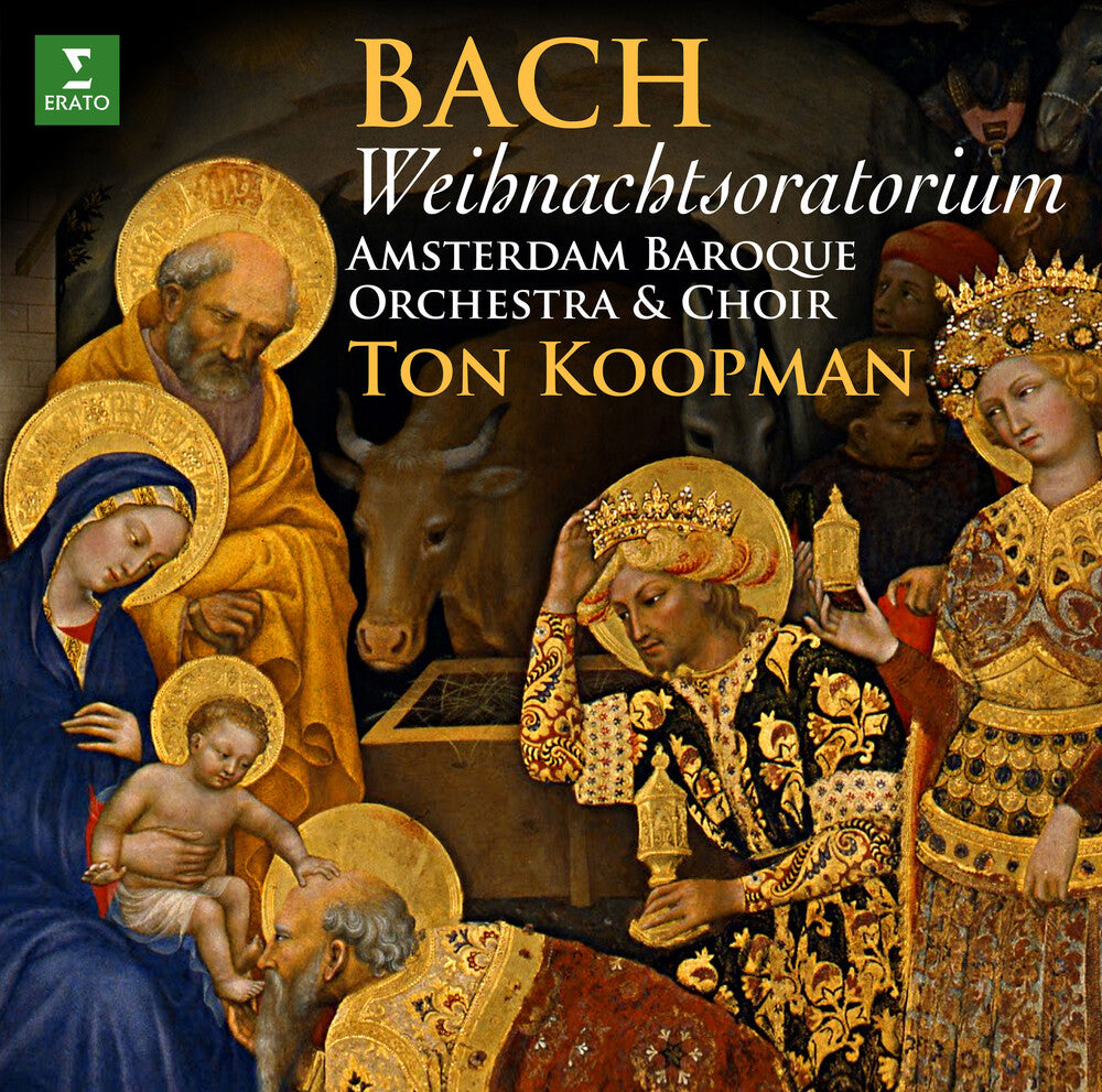 the album cover for Ton Koopman - Bach: Weihnachtsoratorium