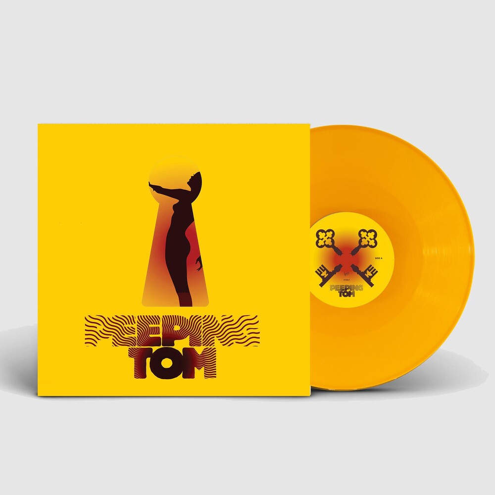 the album cover for Peeping Tom - Peeping Tom [Yellow LP]