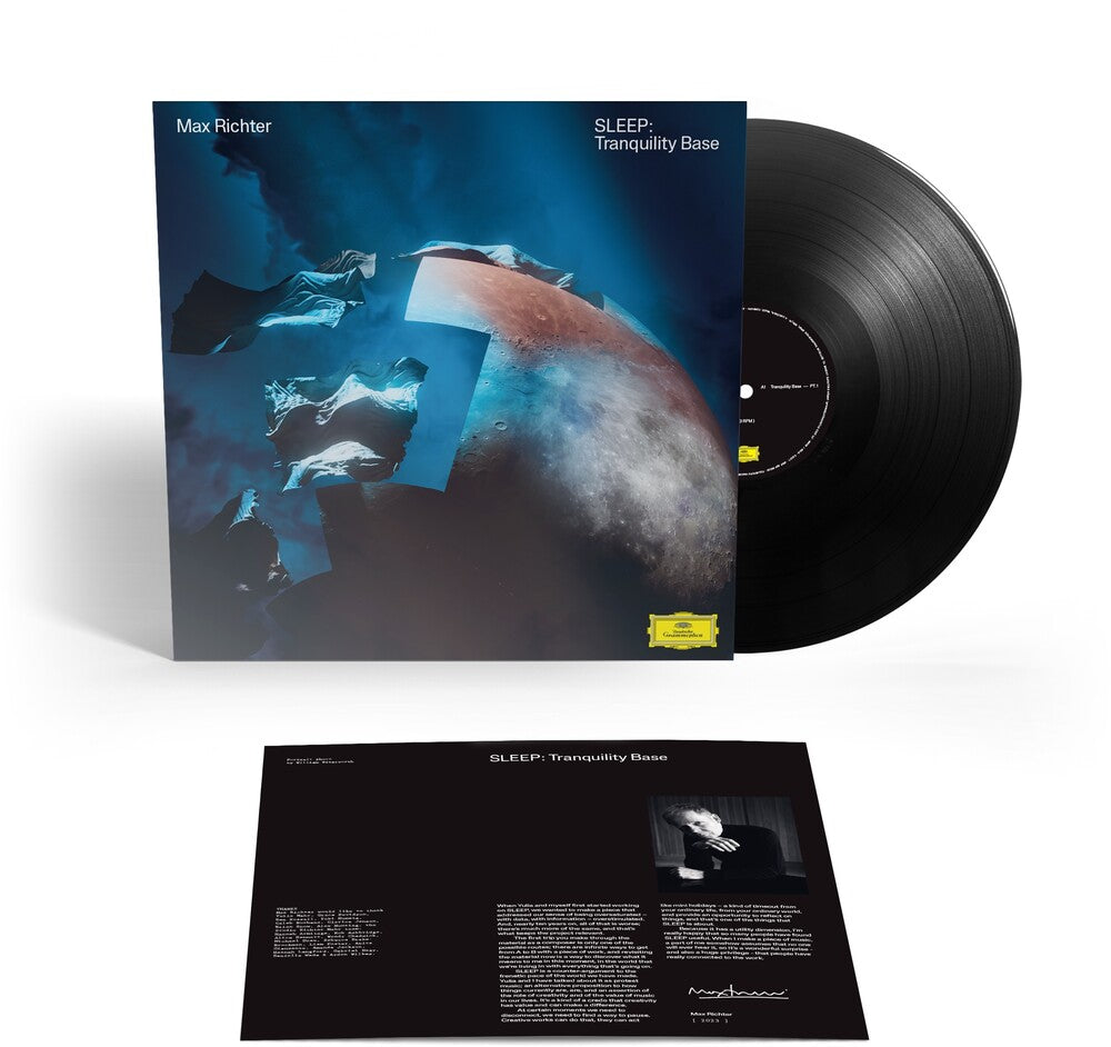 the album cover for Max Richter - SLEEP: Tranquility Base [LP]