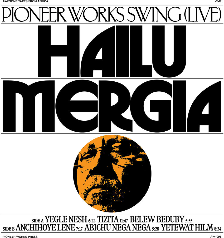 the album cover for Hailu Mergia - Pioneer Works Swing (Live) [LP]