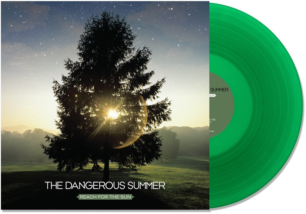 the album cover for The Dangerous Summer - Reach For The Sun - Green [Colored Vinyl] (Grn)