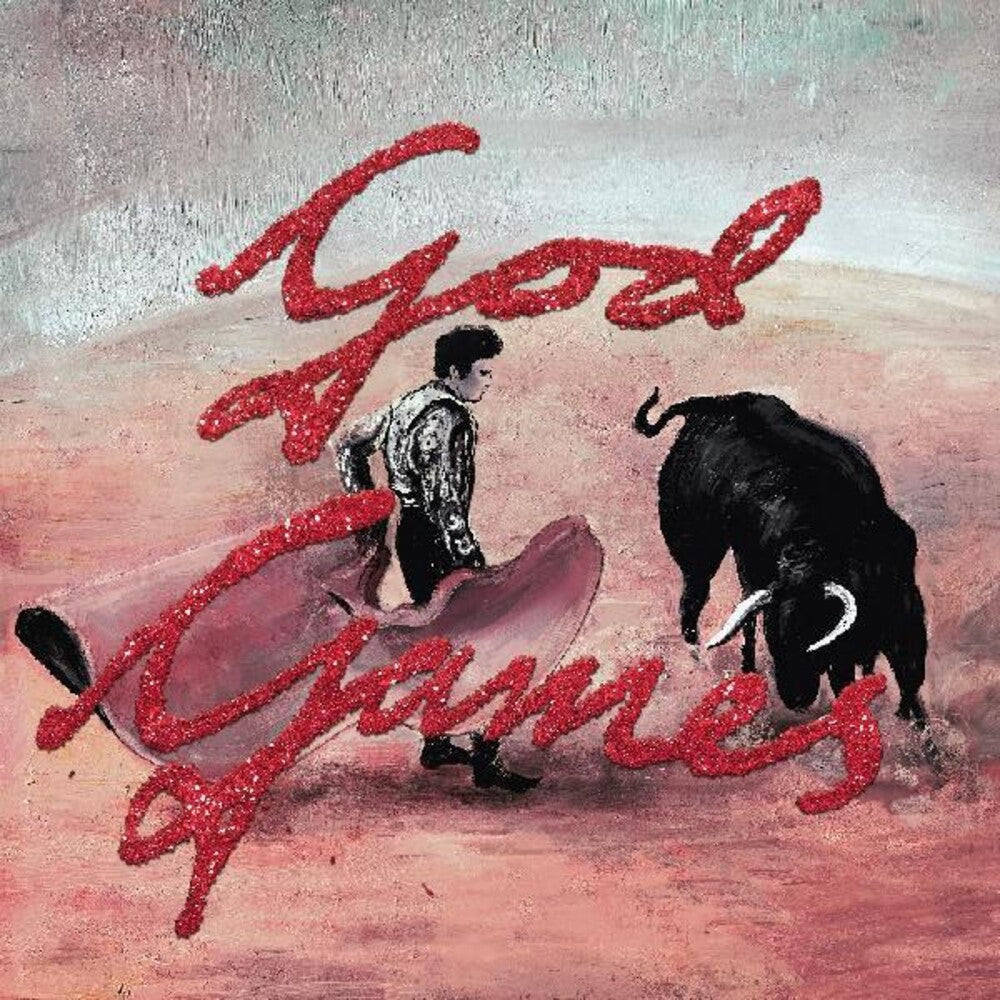 the album cover for The Kills - God Games [Indie Exclusive Limited Edition Boomslang Green LP]