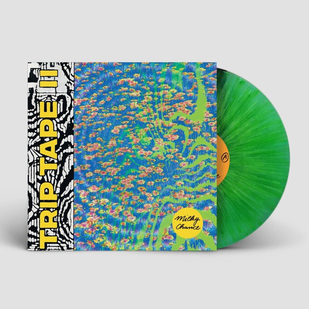 the album cover for Milky Chance - Trip Tape Ii - Green Splatter [Colored Vinyl] (Grn) (Spla)