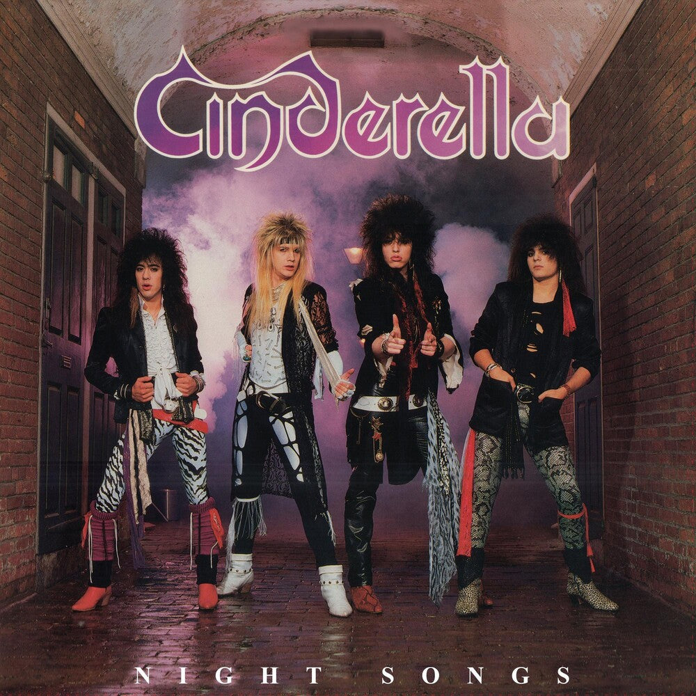 the album cover for Cinderella - Night Songs [Colored Vinyl] [Limited Edition] (Red)