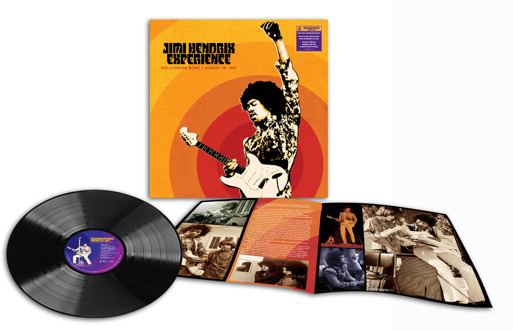 the album cover for The Jimi Hendrix Experience - Jimi Hendrix Experience: Live At The Hollywood Bowl: August 18, 1967 [LP]