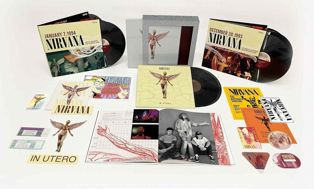 the album cover for Nirvana - In Utero 30th [Super Deluxe Edition 8LP]