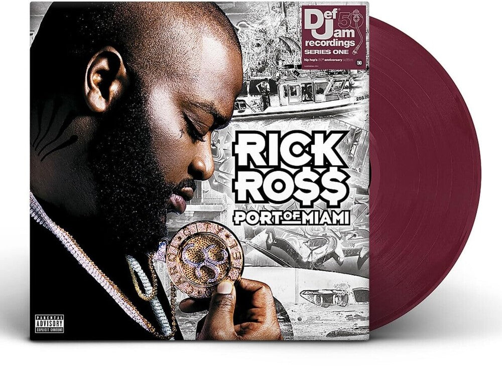 the album cover for Rick Ross - Port Of Miami [Indie Exclusive Limited Edition Fruit Punch 2 LP]