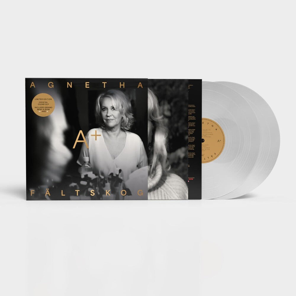 the album cover for Agnetha Fältskog - A+ [Crystal Clear 2LP]