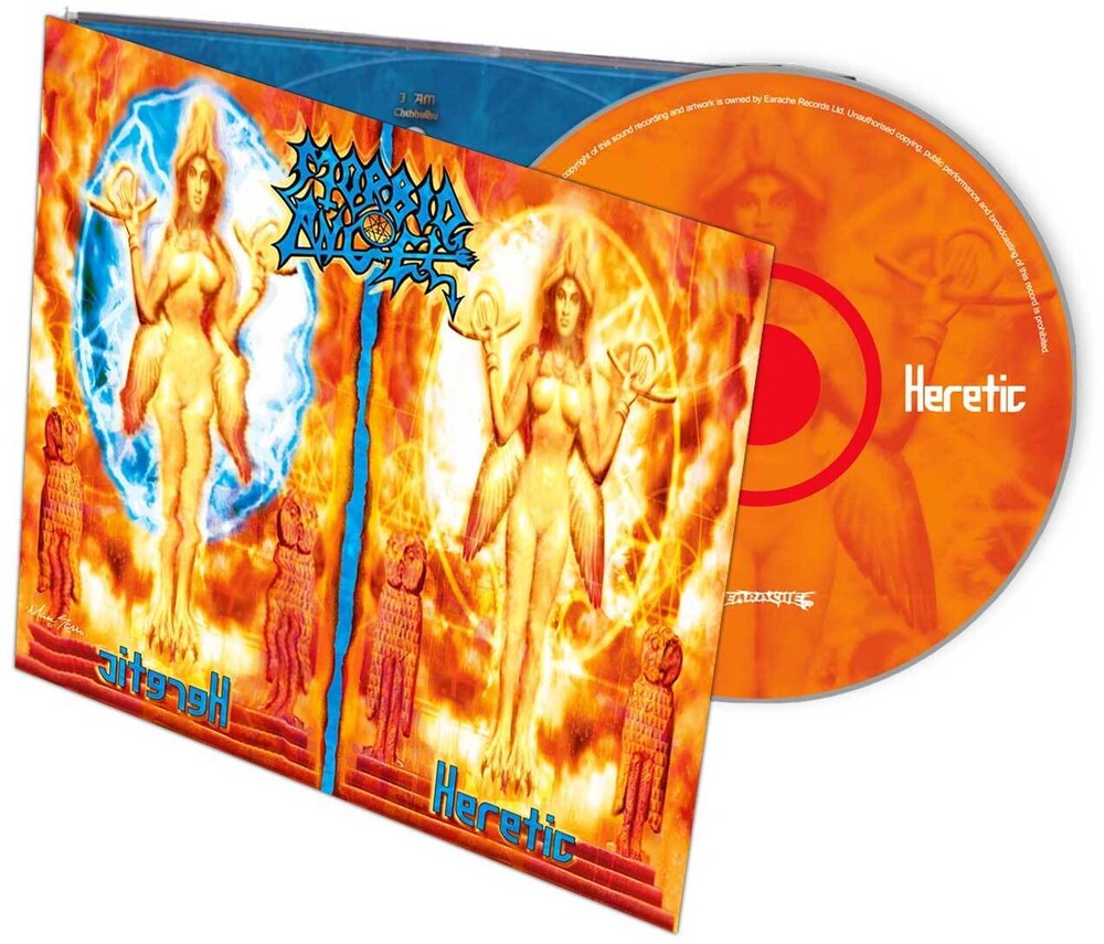 the album cover for Morbid Angel - Heretic [Digipak]