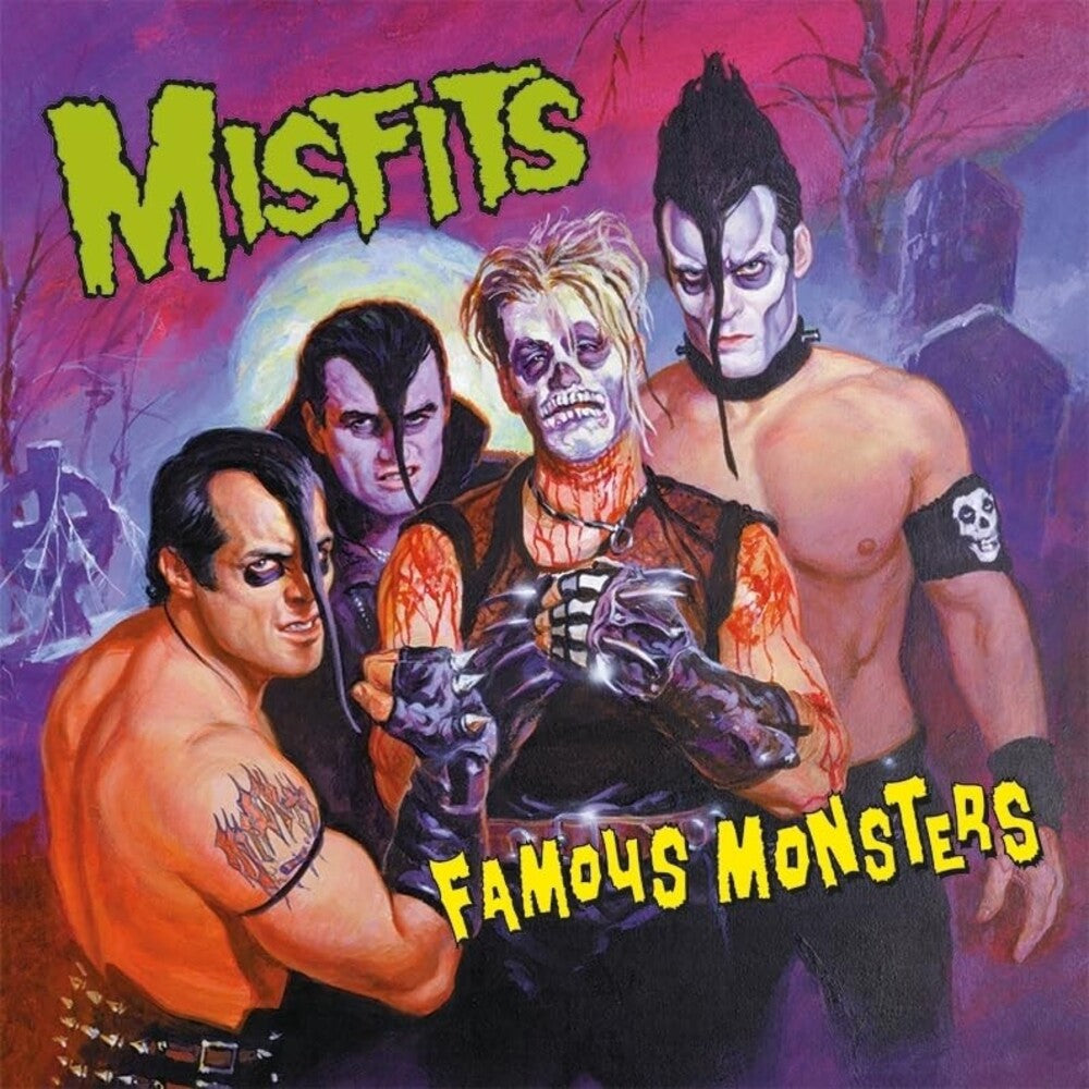 the album cover for Misfits - Famous Monsters (Hol)