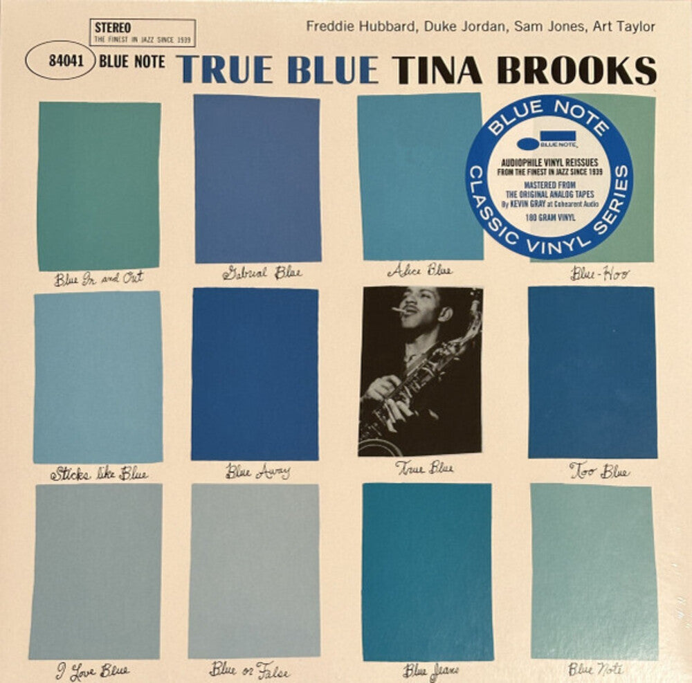 the album cover for Tina Brooks - True Blue (Blue Note Classic Vinyl Series)