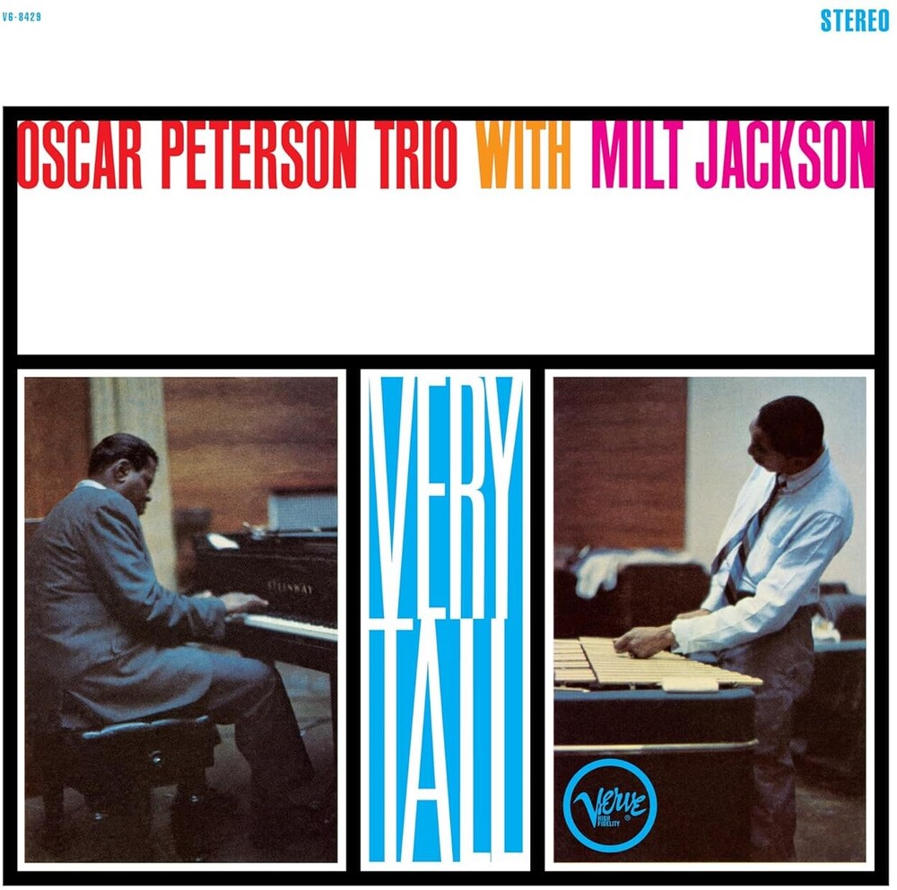 the album cover for Oscar Peterson - Very Tall (Verve Acoustic Sound Series)