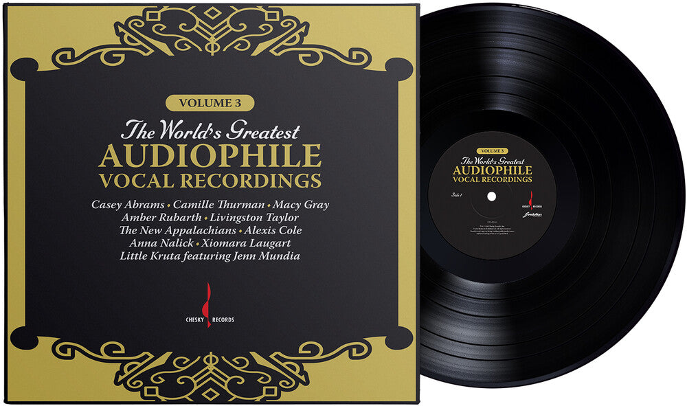 the album cover for Worlds Greatest Audiophile Vocal Recordings Vol. 3 - Worlds Greatest Audiophile Vocal Recordings Vol. 3