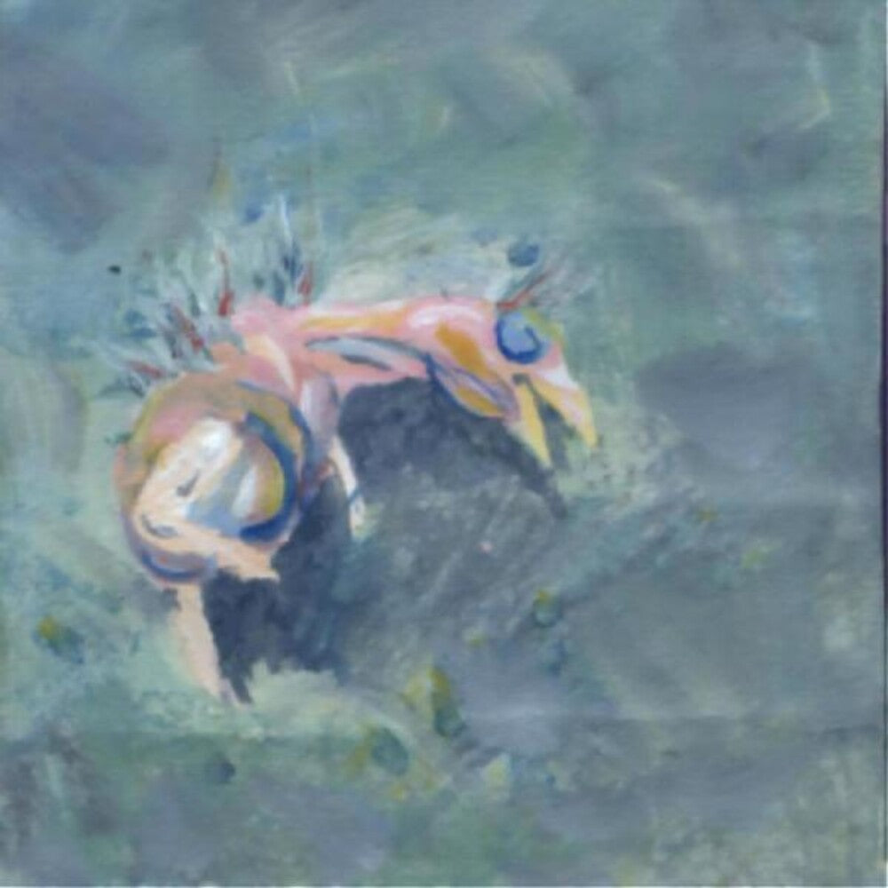the album cover for Blue Smiley - return [LP]