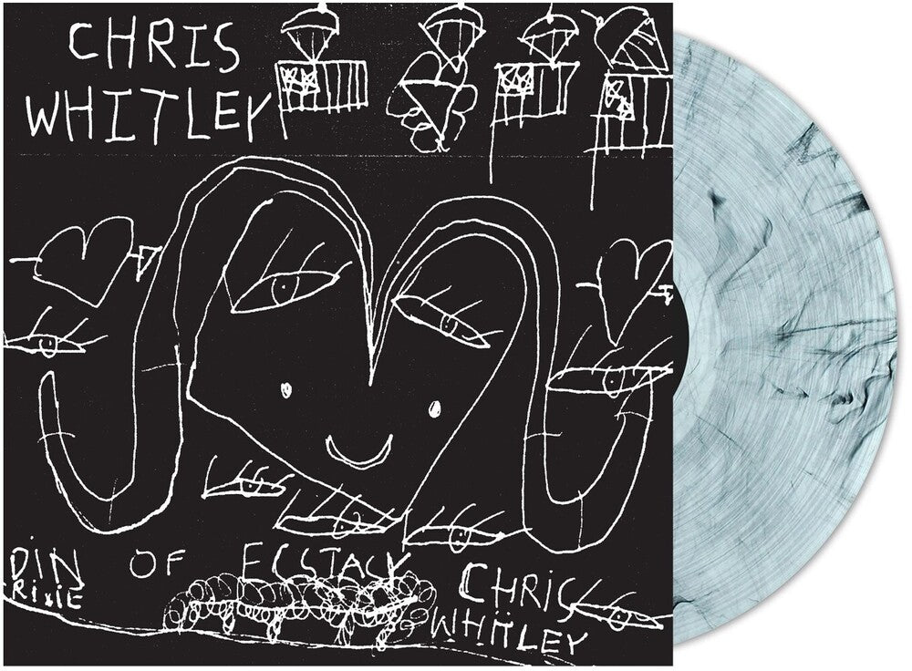 the album cover for Chris Whitley - Din Of Ecstasy [Clear Vinyl] (Smok)
