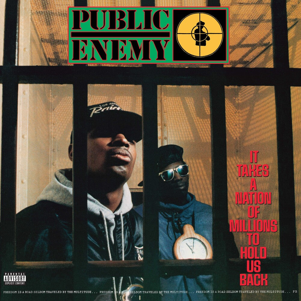 the album cover for Public Enemy - It Takes A Nation Of Millions To Hold Us Back: 35th Anniversary [2 LP]