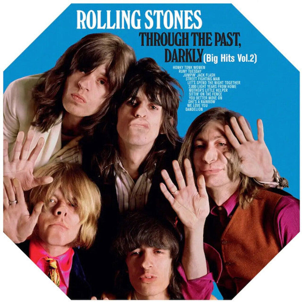 the album cover for The Rolling Stones - Through The Past, Darkly (Big Hits Vol. 2) [US] [LP]