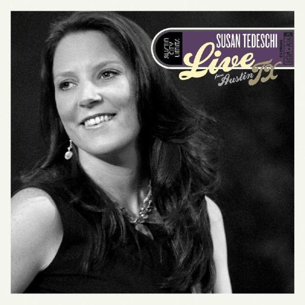 the album cover for Susan Tedeschi - Live From Austin Tx [Colored Vinyl] (Gate) [Limited Edition] (Purp)