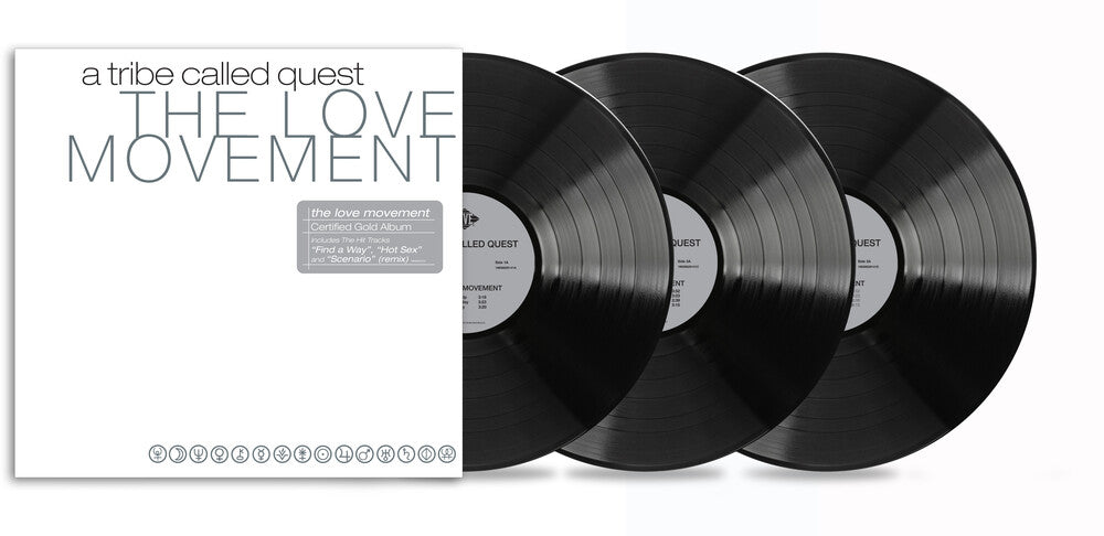 the album cover for A Tribe Called Quest - The Love Movement: 25th Anniversary [3LP]