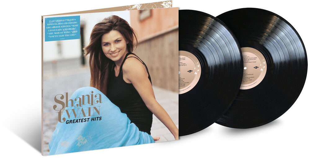 the album cover for Shania Twain - Greatest Hits: Remastered [2LP]