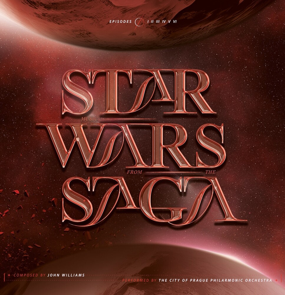 the album cover for City Of Prague Philharmonic Orchestra (Uk) - Star Wars (Uk)