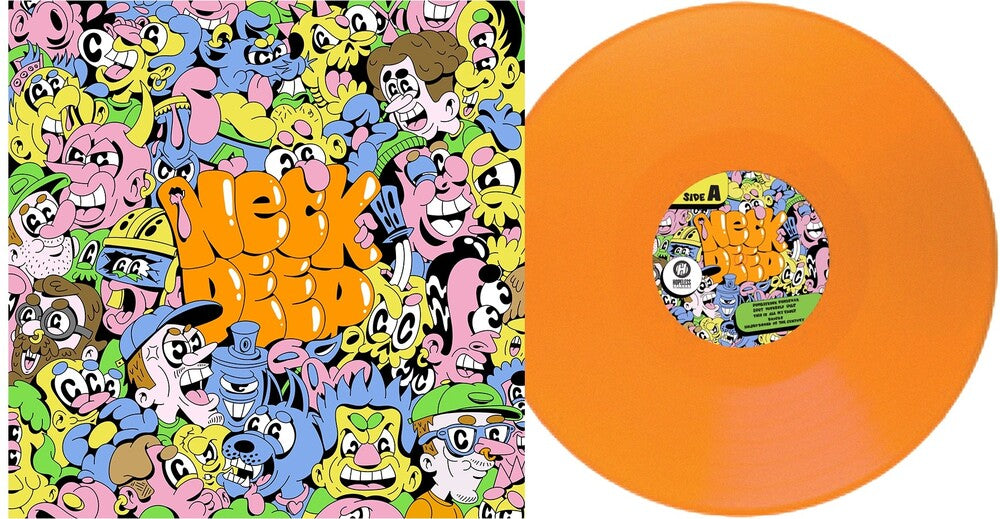 the album cover for Neck Deep - Neck Deep [Orange LP]