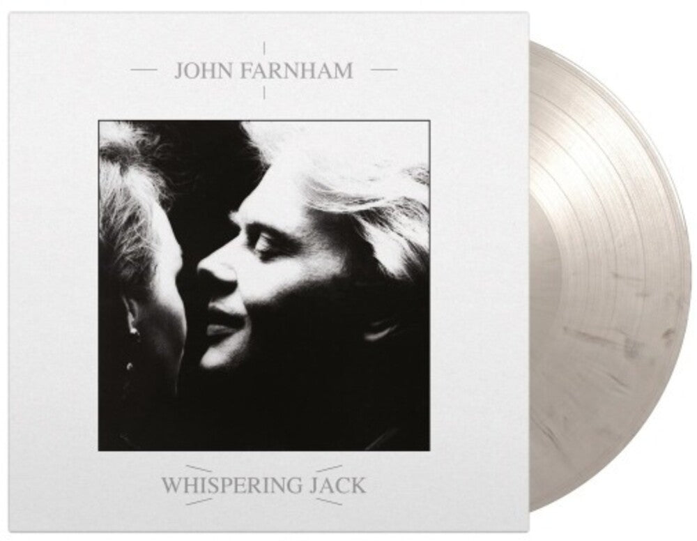 the album cover for John Farnham - Whispering Jack (Blk) [Colored Vinyl] (Gate) [Limited Edition] [180 Gram]