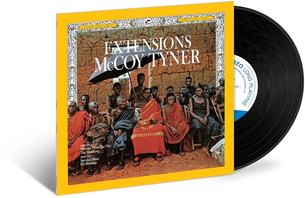 the album cover for McCoy Tyner - Extensions (Blue Note Tone Poet Series)