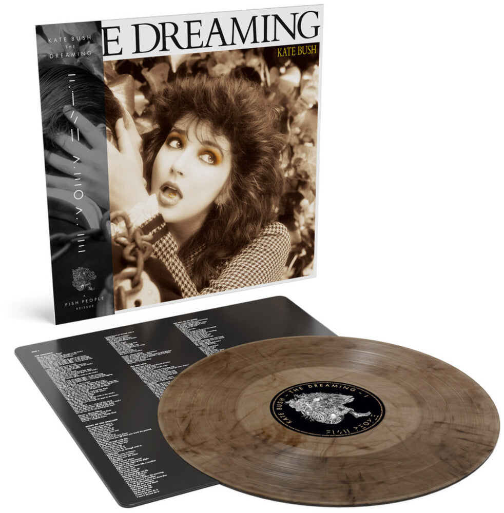 the album cover for Kate Bush - The Dreaming: Remastered [Indie Exclusive Limited Edition Smokey LP]