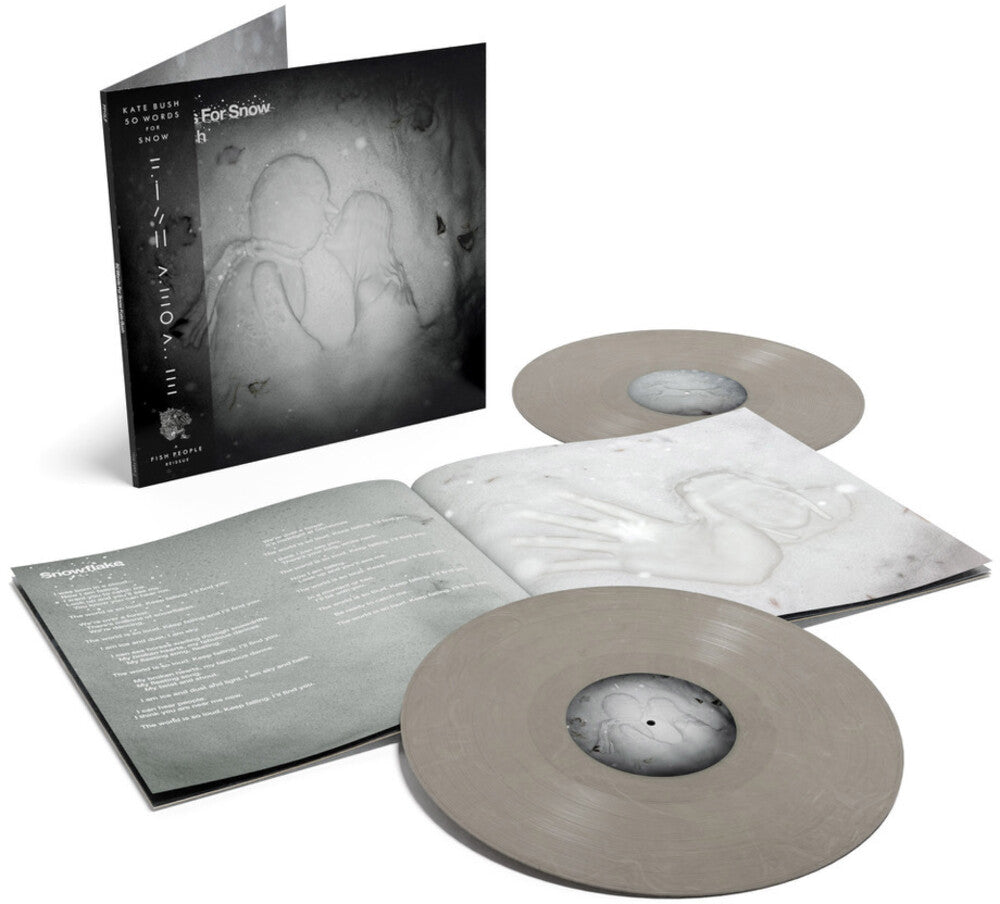 the album cover for Kate Bush - 50 Words For Snow: Remastered [Indie Exclusive Limited Edition Snowy White 2LP]