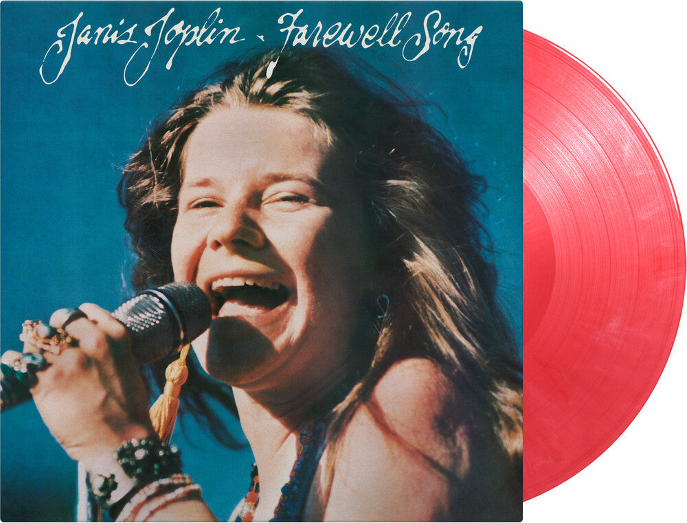 the album cover for Janis Joplin - Farewell Song [Colored Vinyl] [Limited Edition] [180 Gram] (Red) (Wht)
