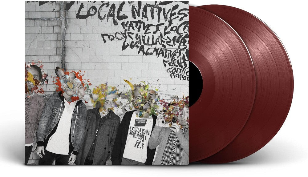 the album cover for Local Natives - Gorilla Manor [Clear Vinyl] (Maro)