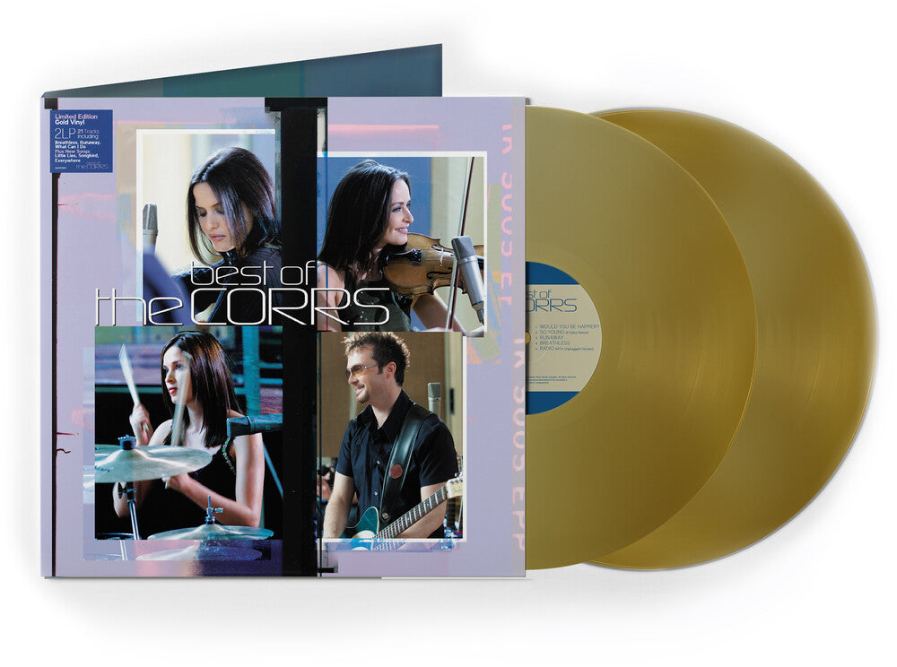 the album cover for Corrs - Best Of The Corrs [Colored Vinyl] (Gol) [Limited Edition] (Ofgv) (Uk)