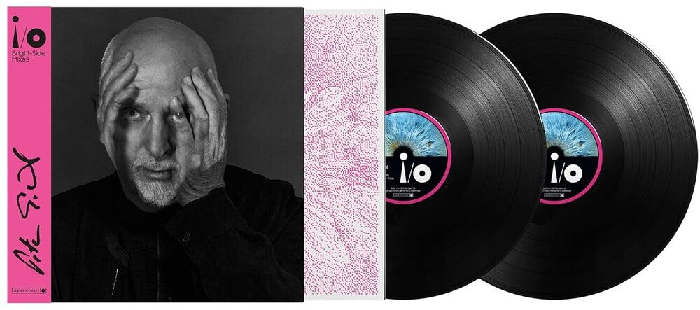 the album cover for Peter Gabriel - i/o [Bright-Side Mix 2LP]