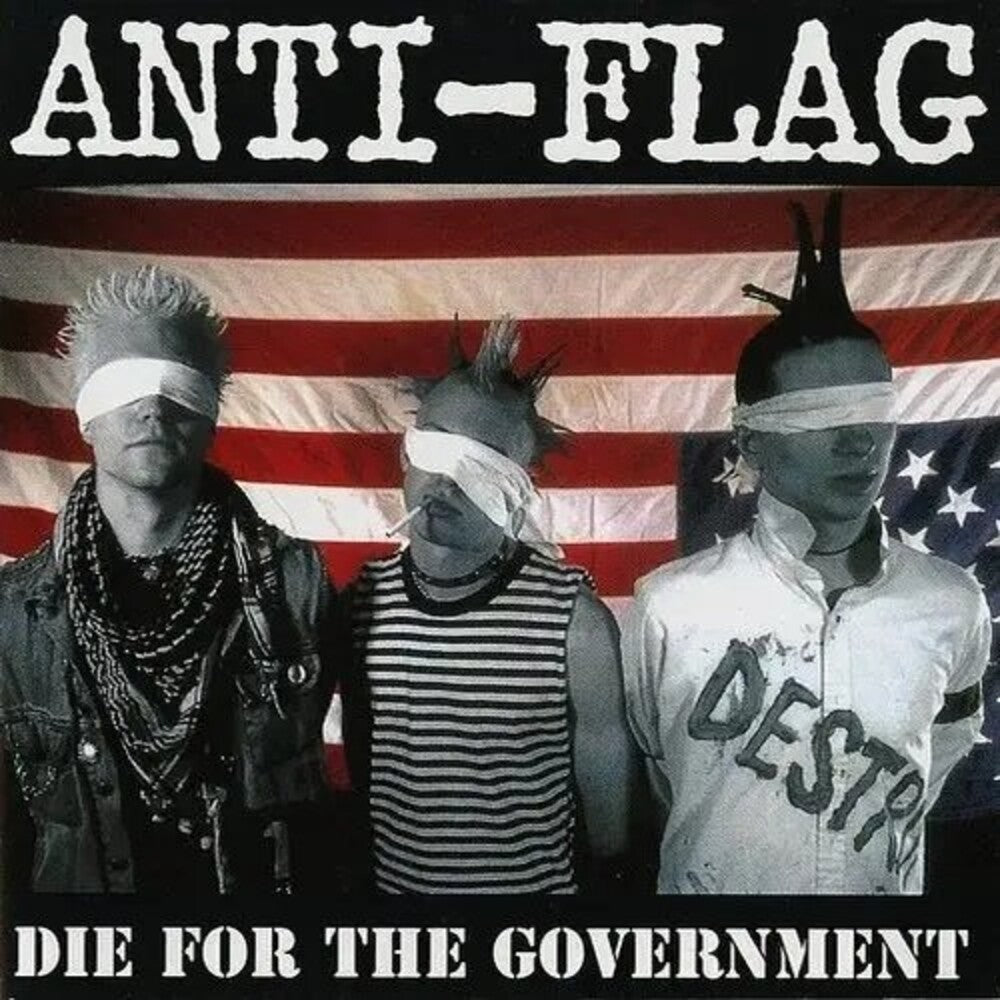 the album cover for Anti-Flag - Die For The Government [Colored Vinyl] (Spla)