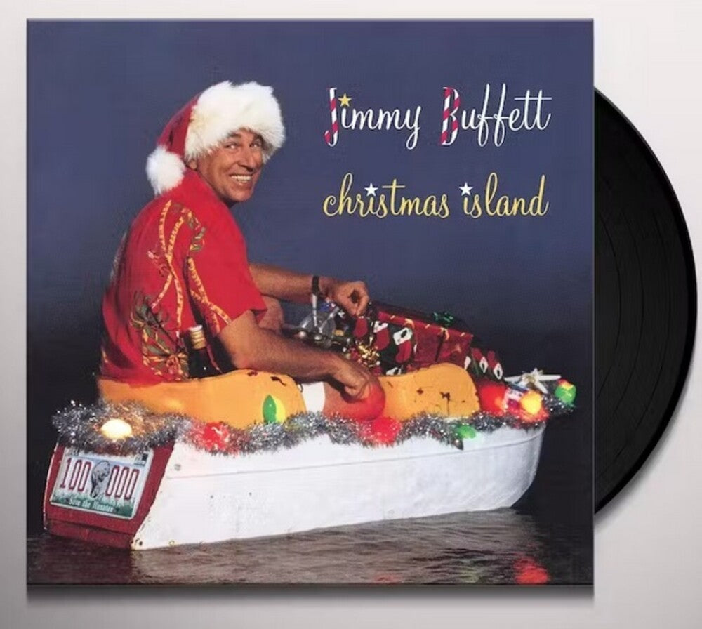 the album cover for Jimmy Buffett - Christmas Island