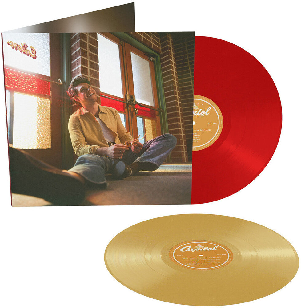 the album cover for Niall Horan - The Show: The Encore [Red & Gold 2 LP]