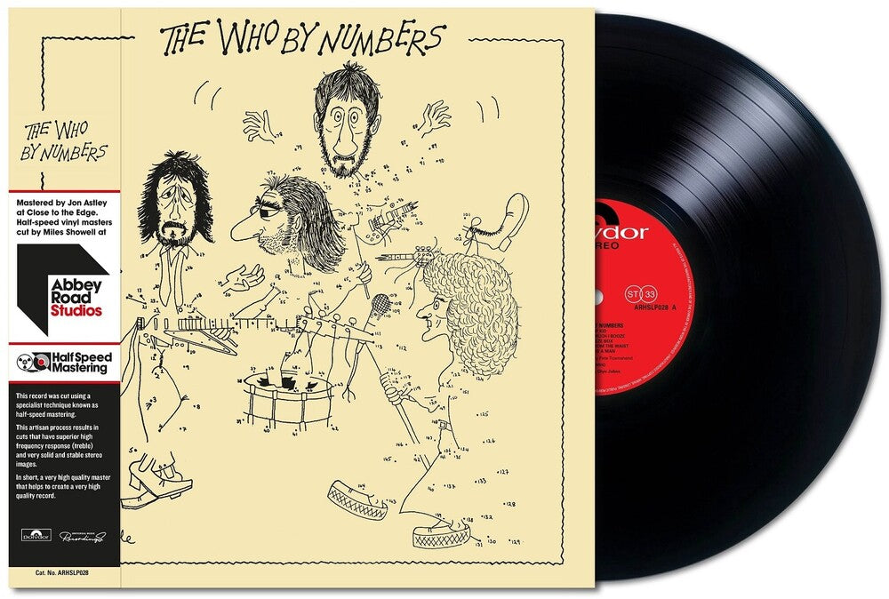the album cover for The Who - The Who By Numbers: Remastered [Half-Speed LP]