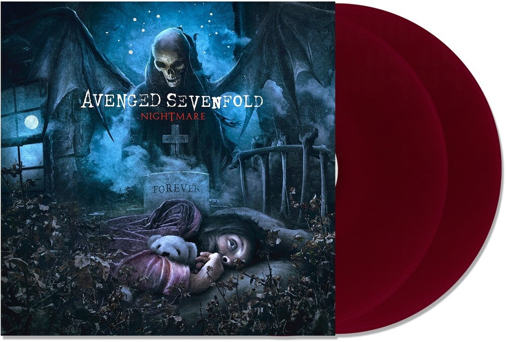 the album cover for Avenged Sevenfold - Nightmare - Purple [Colored Vinyl] (Purp)