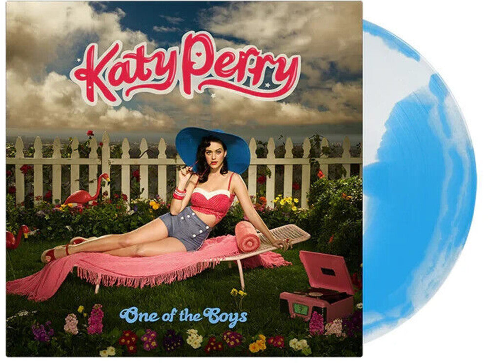the album cover for Katy Perry - One Of The Boys (Blue) [Colored Vinyl] [Limited Edition] (Wsv)
