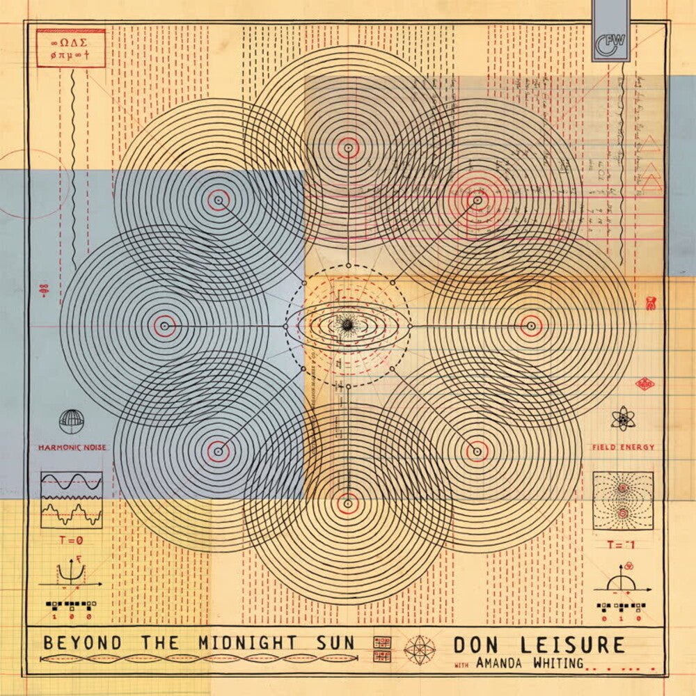 the album cover for Don Leisure - Beyond The Midnight Sun