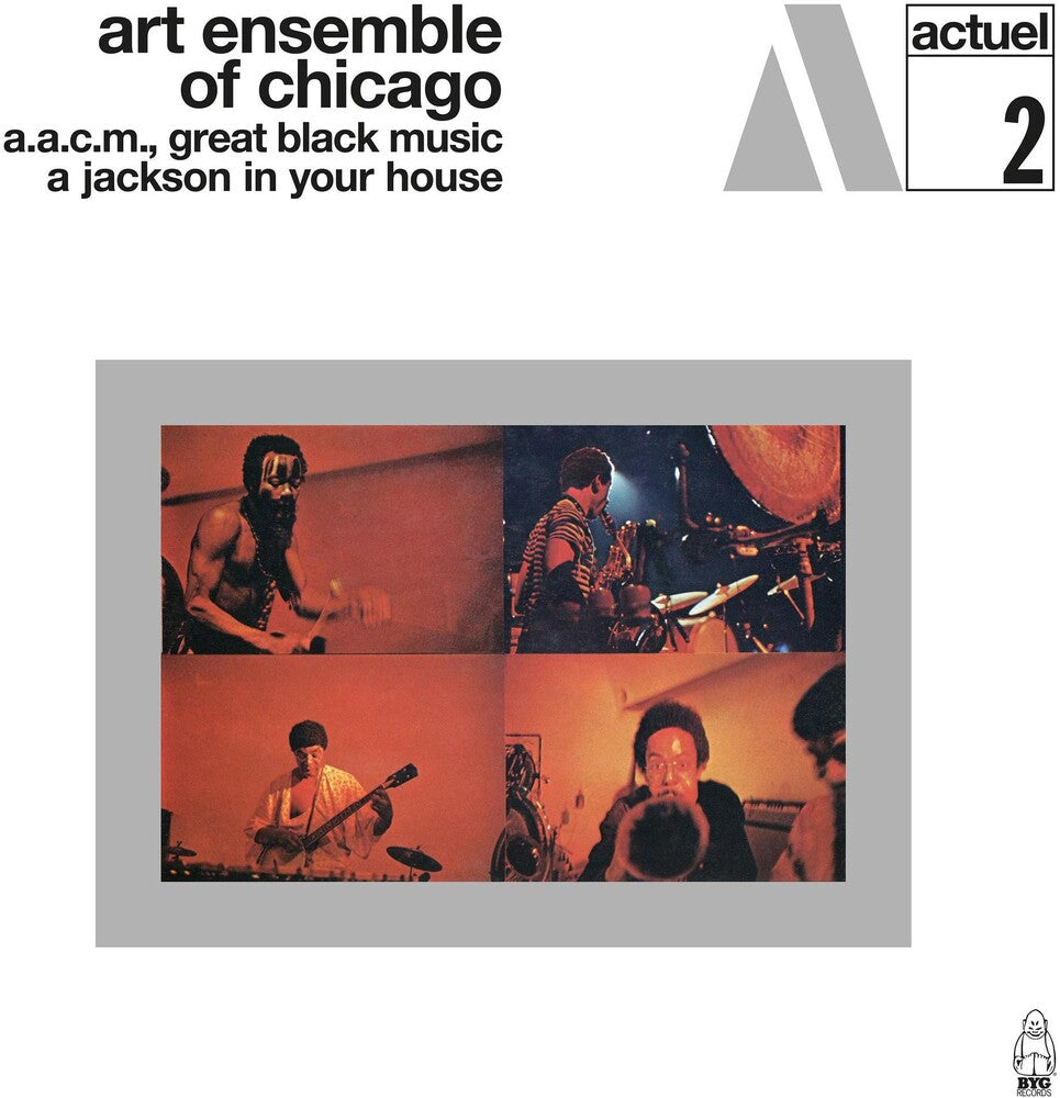 the album cover for Art Ensemble Of Chicago - Jackson In Your House (Blk) (Uk)