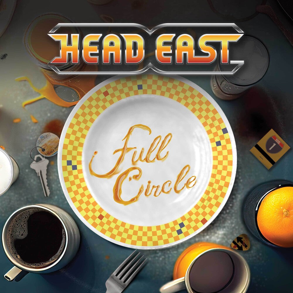 the album cover for Head East - Full Circle - Orange [Colored Vinyl] (Org)