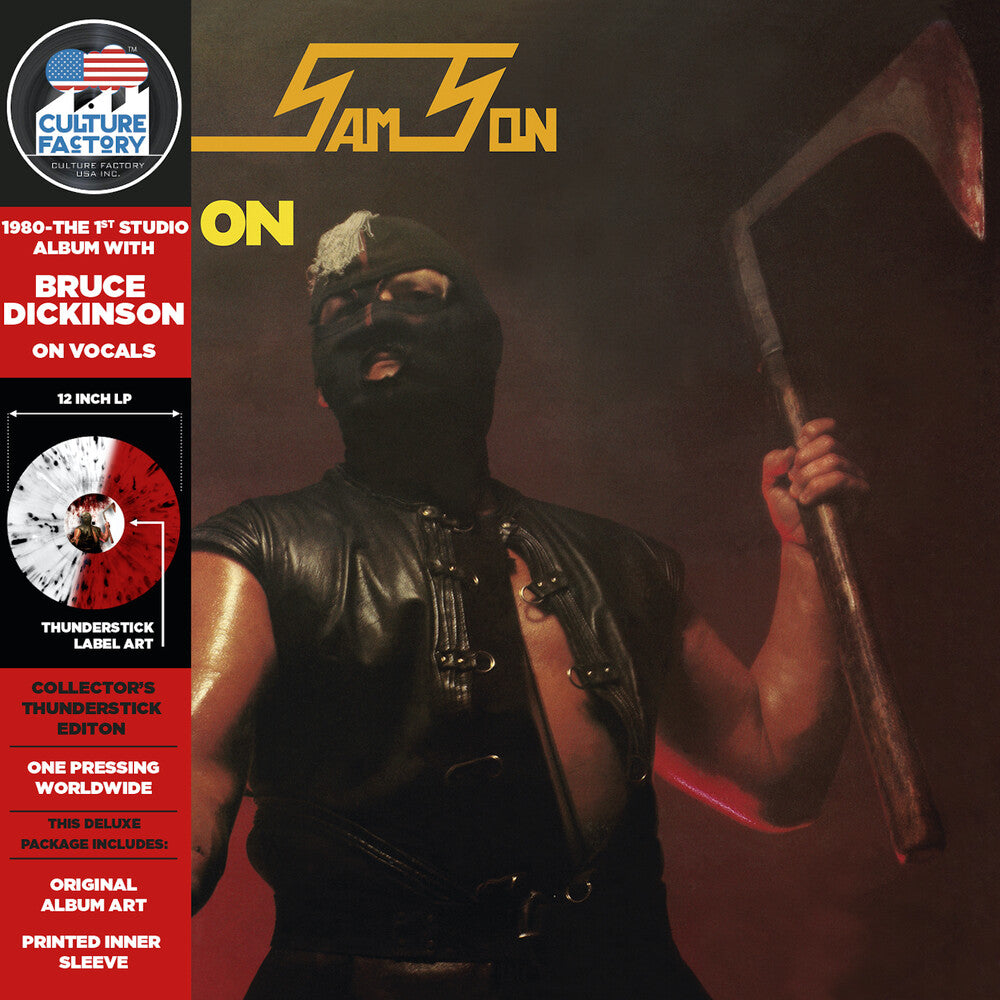 the album cover for Samson - Head On [Colored Vinyl] [Deluxe] [Limited Edition] [Remastered] [Reissue]
