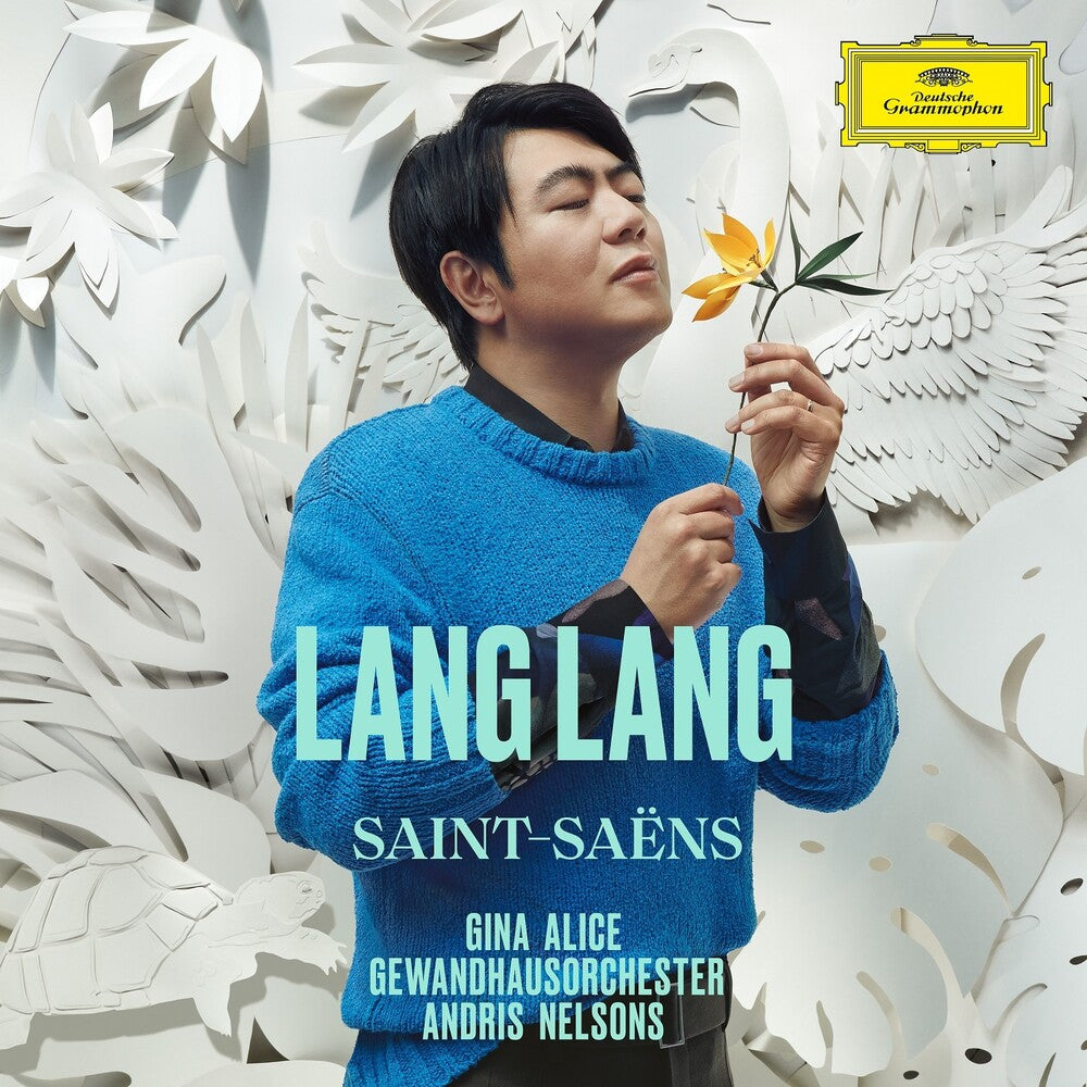 the album cover for Lang Lang/Gina Alice/Andris Nelsons/Gewandhausorchester - Saint-Saëns [2 LP]