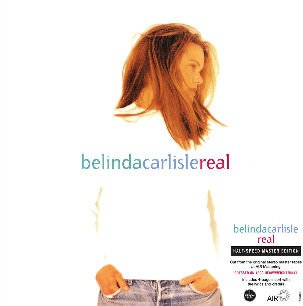 the album cover for Belinda Carlisle - Real (Blk) [180 Gram] (Hfsm) (Uk)