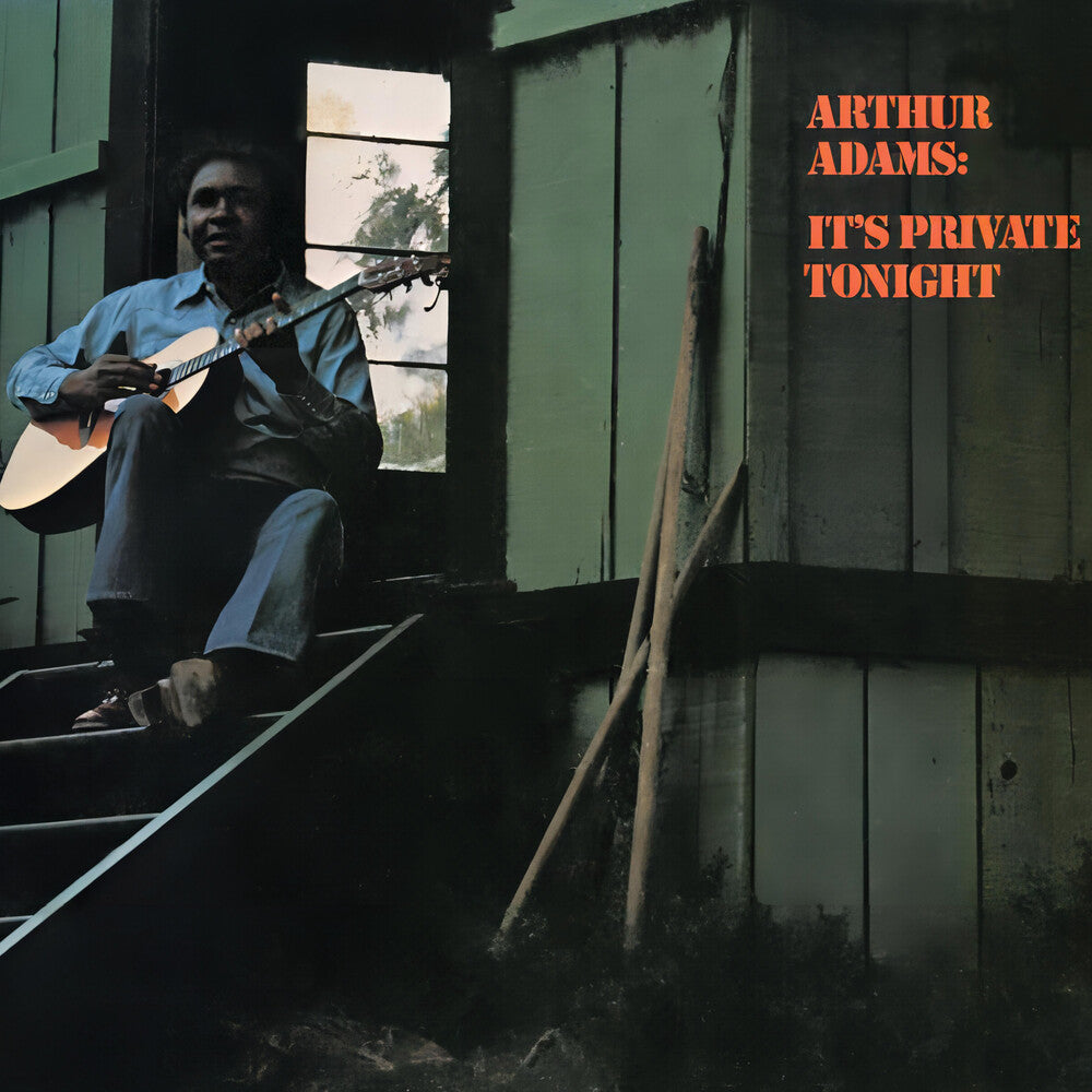 the album cover for Arthur Adams - It's Private Tonight - Red [Colored Vinyl] [Limited Edition] (Red)