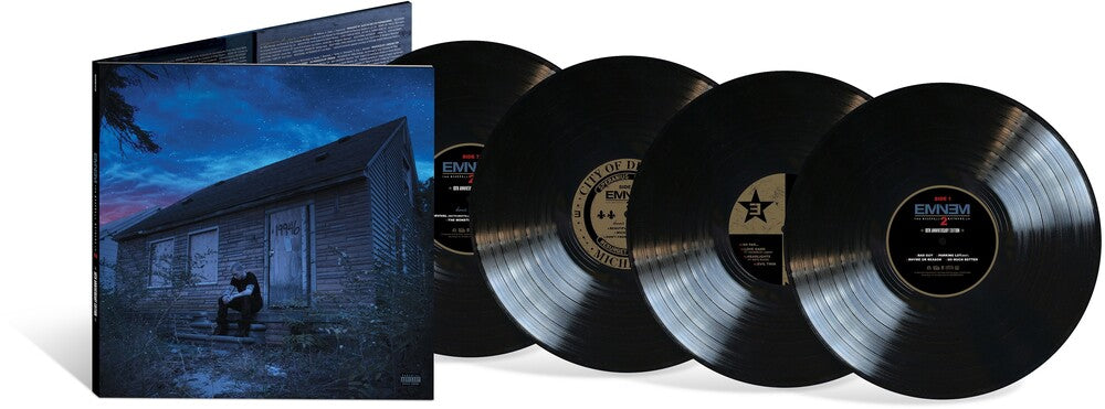 the album cover for Eminem - The Marshall Mathers LP2: 10th Anniversary Edition [Expanded Deluxe 4 LP]
