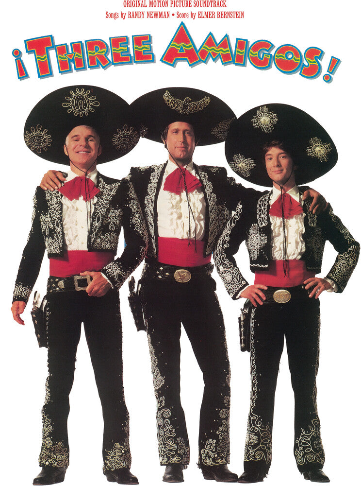 the album cover for Various Artists - Three Amigos!  Original Motion Picture Soundtrack [SYEOR 24 Exclusive LP]