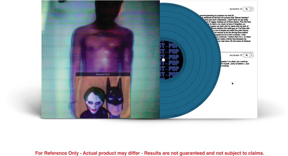 the album cover for JPEGMAFIA - Ghost Pop Tape [Colored Vinyl]